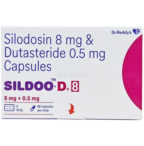sildoo d plus 8 capsule 10's